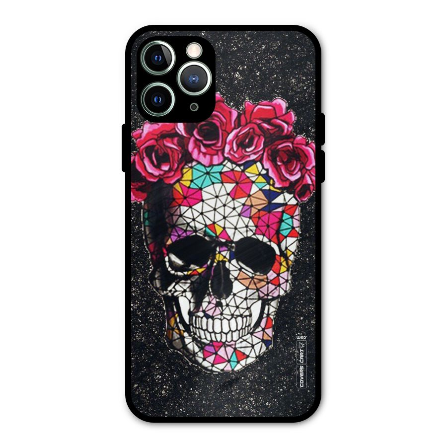 Pretty Dead Face Metal Back Case for iPhone 11 Pro Max