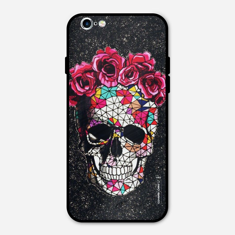 Pretty Dead Face Metal Back Case for iPhone 6 6s