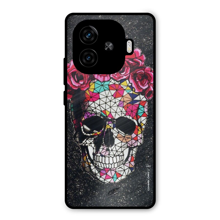 Pretty Dead Face Metal Back Case for iQOO Neo 10R