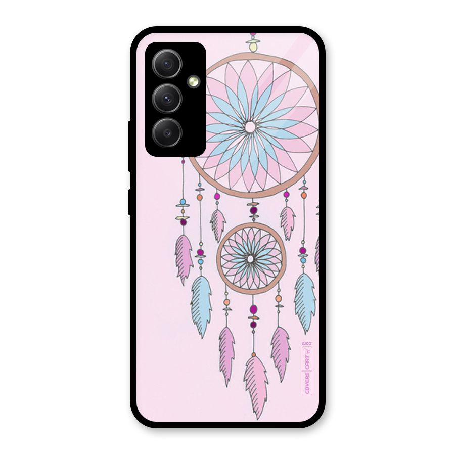 Pretty Dream Catcher Glass Back Case for Galaxy A34