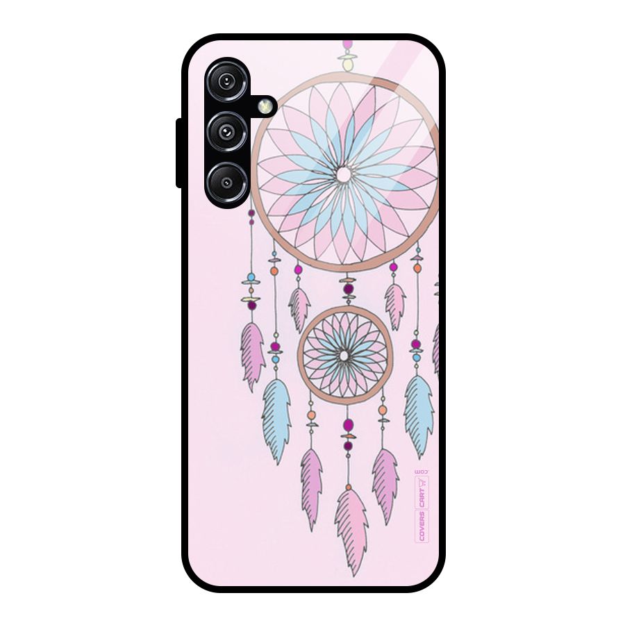 Pretty Dream Catcher Glass Back Case for Galaxy M34 5G