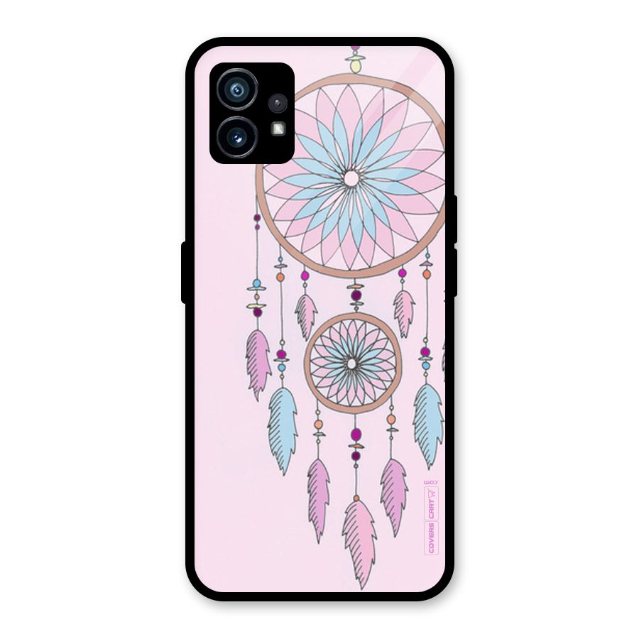 Pretty Dream Catcher Glass Back Case for Nothing Phone 1