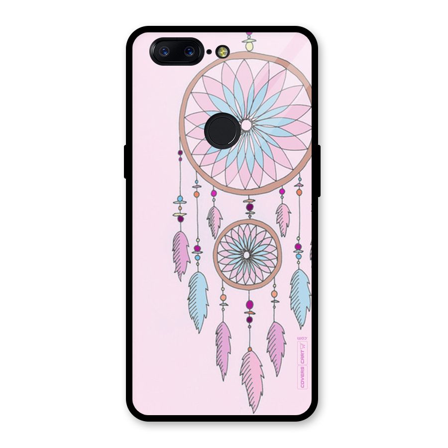 Pretty Dream Catcher Glass Back Case for OnePlus 5T