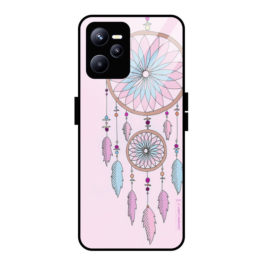 Pretty Dream Catcher Glass Back Case for Realme C35