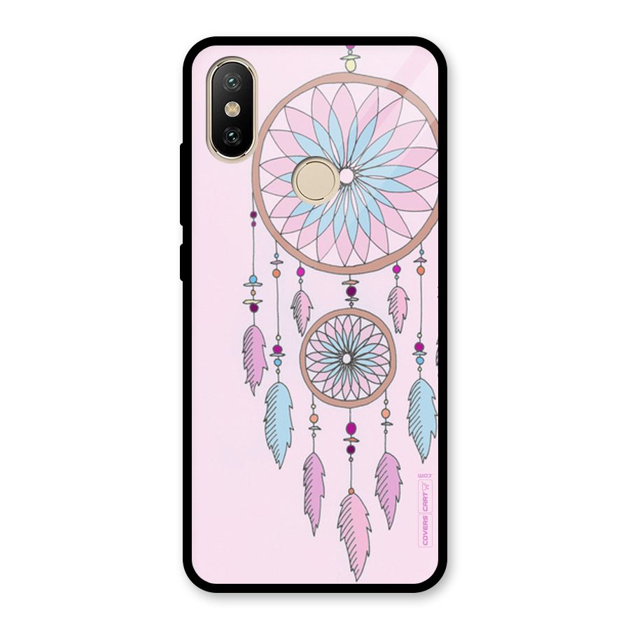 Pretty Dream Catcher Glass Back Case for Redmi A2