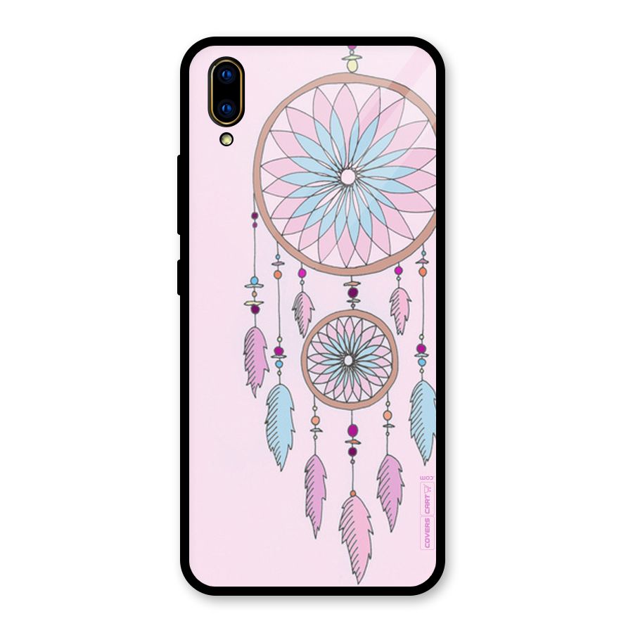 Pretty Dream Catcher Glass Back Case for Vivo V11 Pro