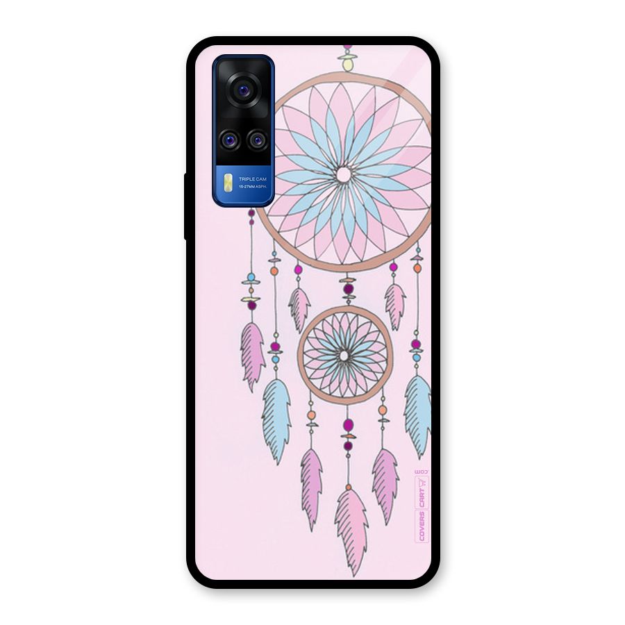 Pretty Dream Catcher Glass Back Case for Vivo Y31