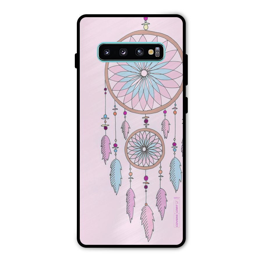 Pretty Dream Catcher Metal Back Case for Galaxy S10 Plus