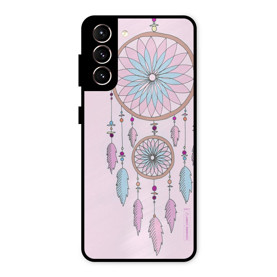 Pretty Dream Catcher Metal Back Case for Galaxy S21 5G