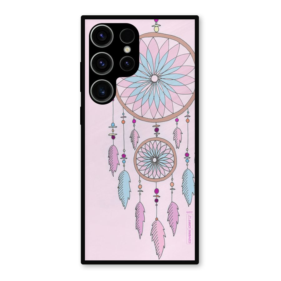 Pretty Dream Catcher Metal Back Case for Galaxy S23 Ultra