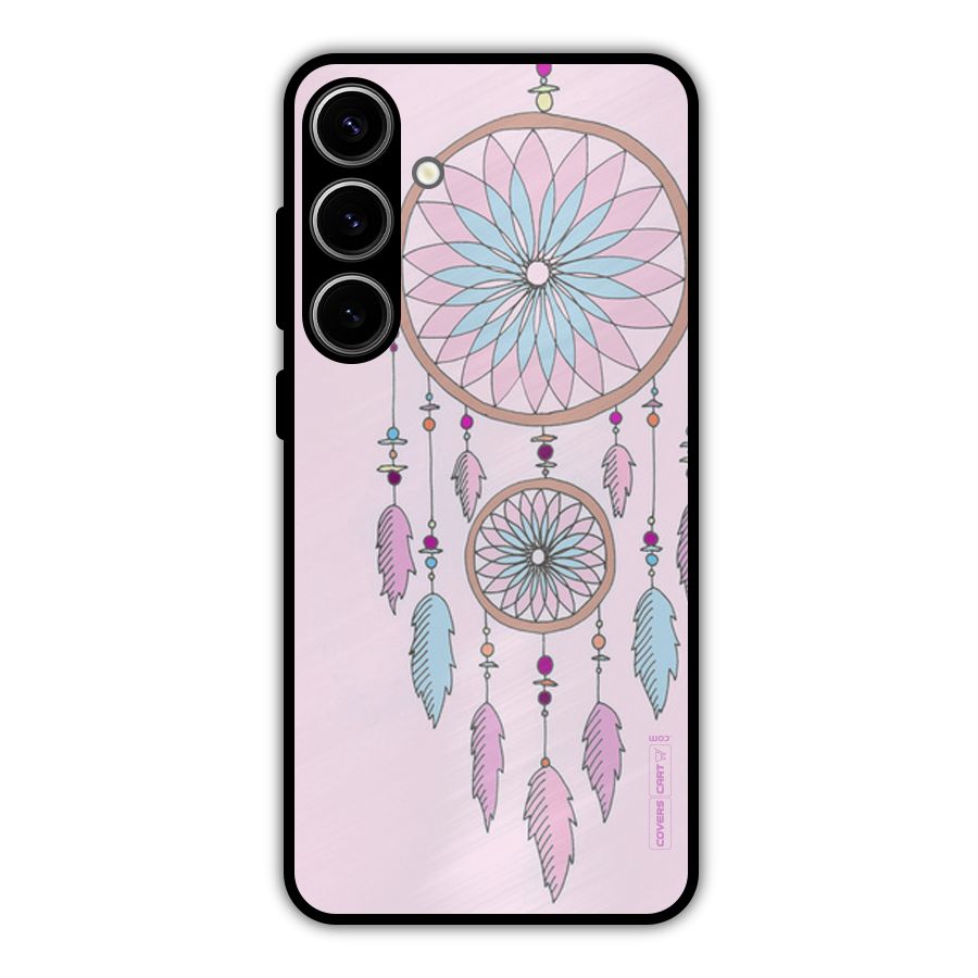 Pretty Dream Catcher Metal Back Case for Galaxy S24 Plus