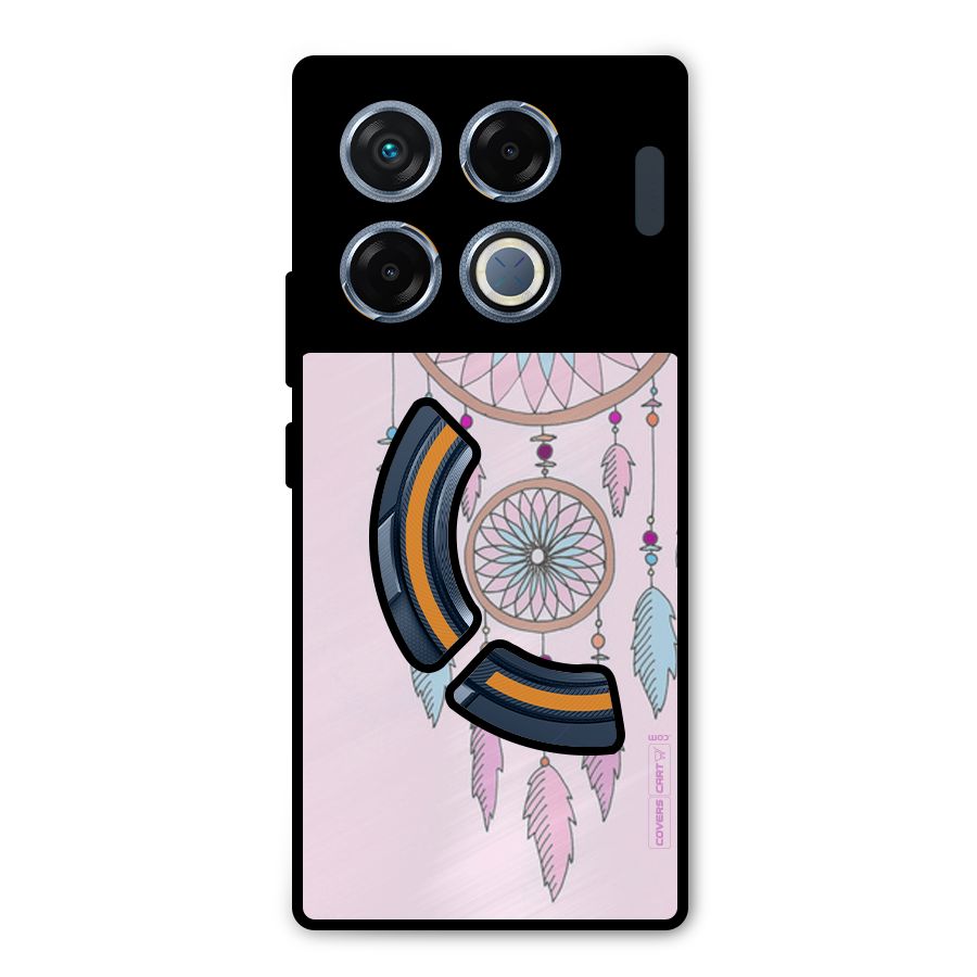 Pretty Dream Catcher Metal Back Case for Infinix GT 20 Pro