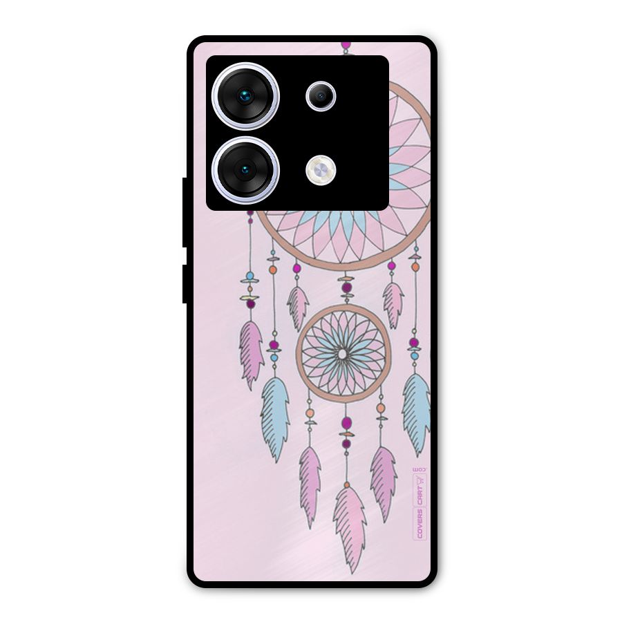 Pretty Dream Catcher Metal Back Case for Infinix Zero 30 5G