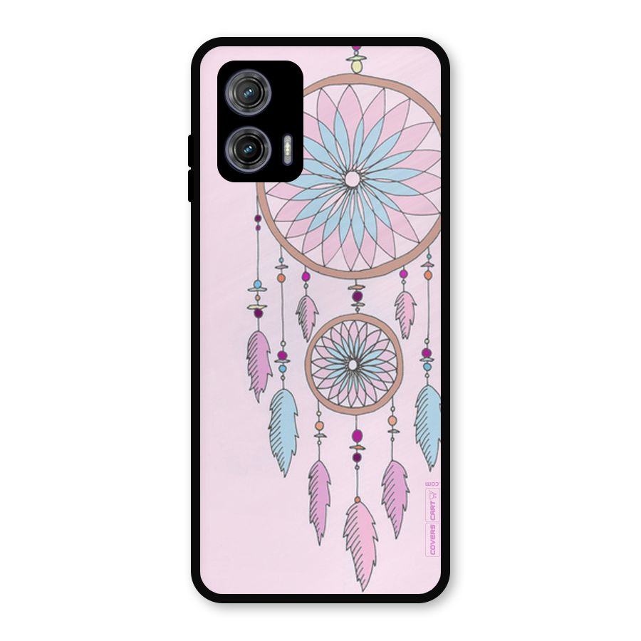Pretty Dream Catcher Metal Back Case for Moto G73