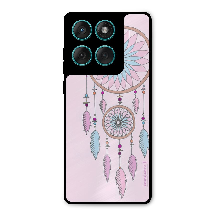 Pretty Dream Catcher Metal Back Case for Motorola Edge 60