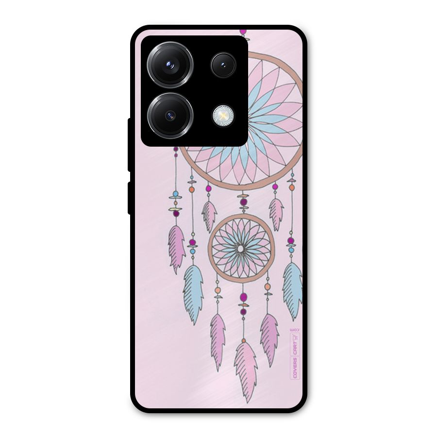 Pretty Dream Catcher Metal Back Case for Poco X6
