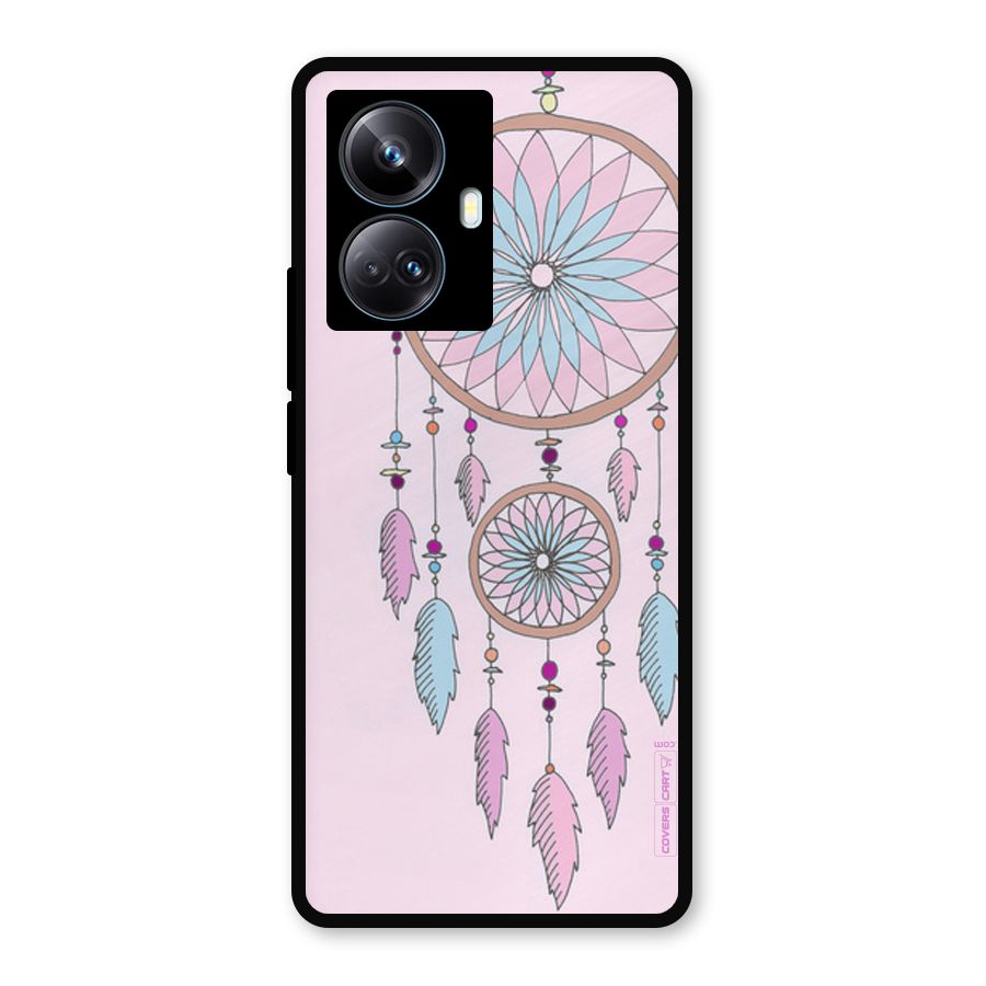 Pretty Dream Catcher Metal Back Case for Realme 10 Pro Plus