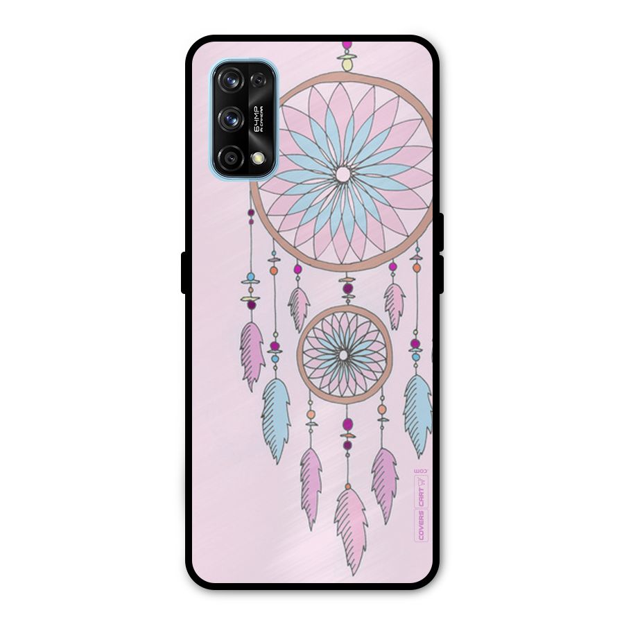 Pretty Dream Catcher Metal Back Case for Realme 7 Pro