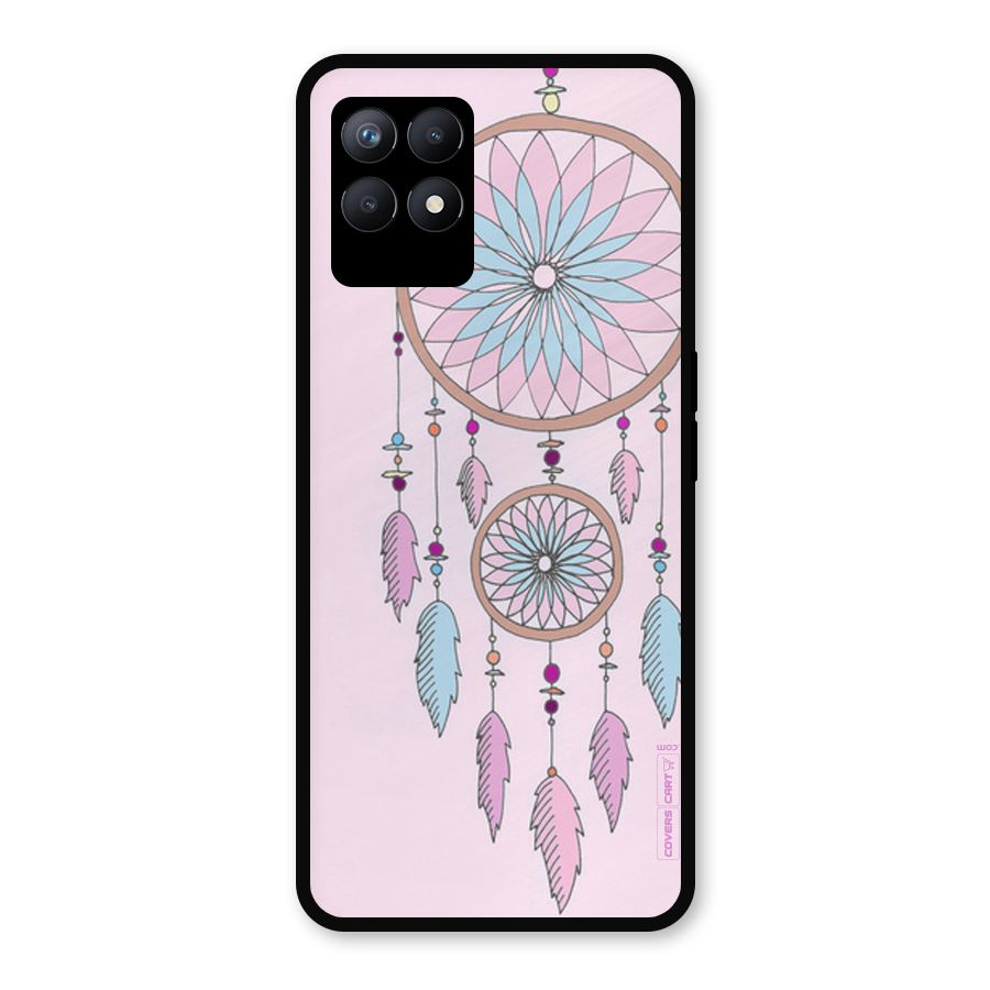 Pretty Dream Catcher Metal Back Case for Realme Narzo 50