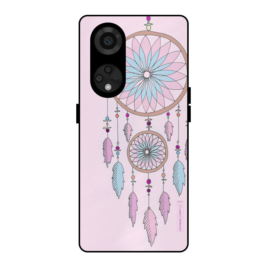 Pretty Dream Catcher Metal Back Case for Reno8 T 5G