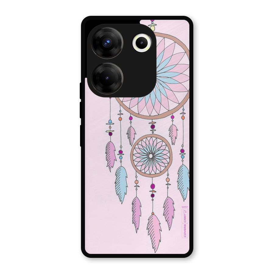 Pretty Dream Catcher Metal Back Case for Tecno Camon 20