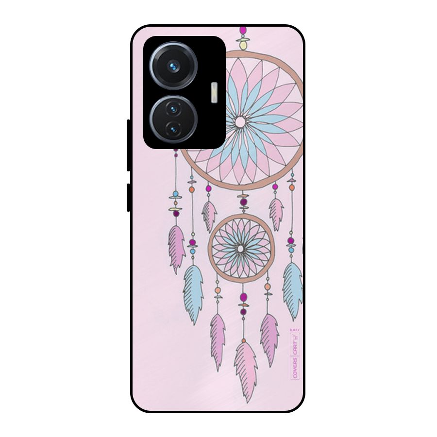 Pretty Dream Catcher Metal Back Case for Vivo T1 44W