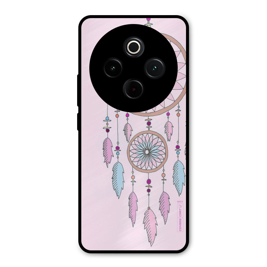 Pretty Dream Catcher Metal Back Case for Vivo T4