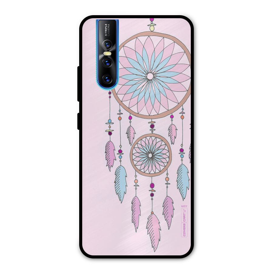 Pretty Dream Catcher Metal Back Case for Vivo V15 Pro