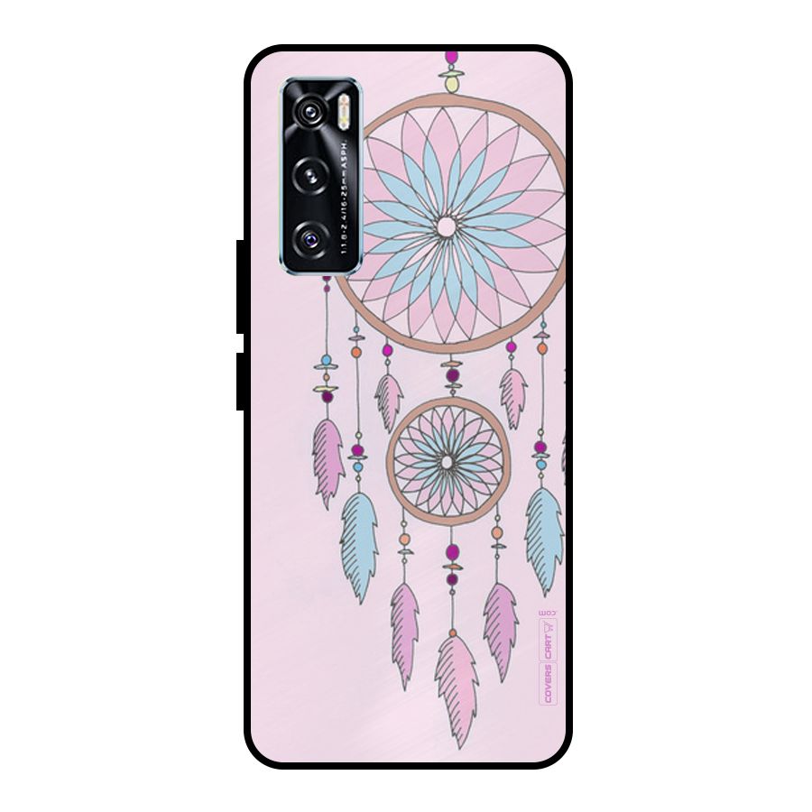 Pretty Dream Catcher Metal Back Case for Vivo V20 SE