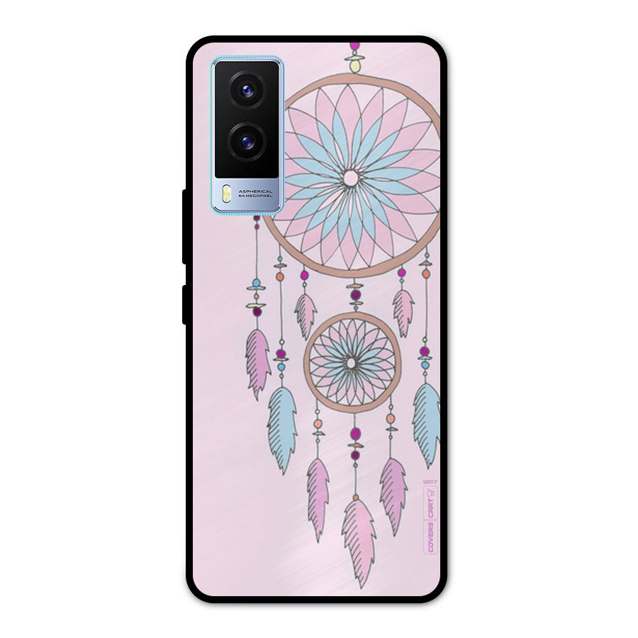 Pretty Dream Catcher Metal Back Case for Vivo V21e 5G