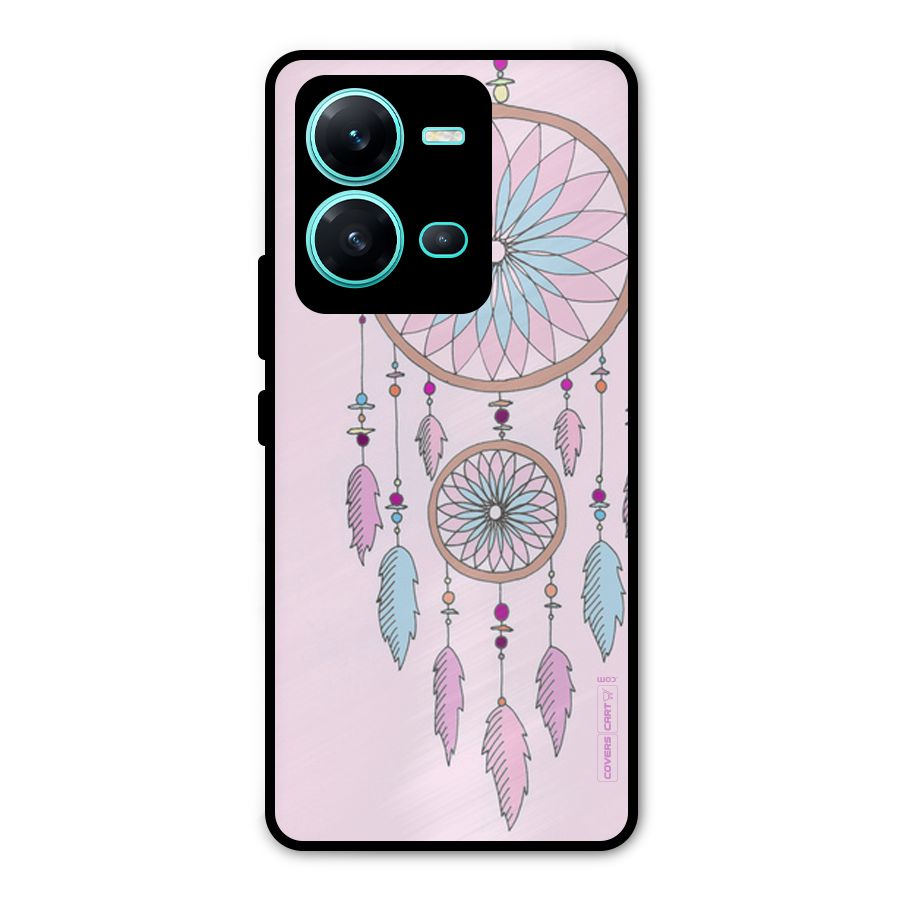 Pretty Dream Catcher Metal Back Case for Vivo V25
