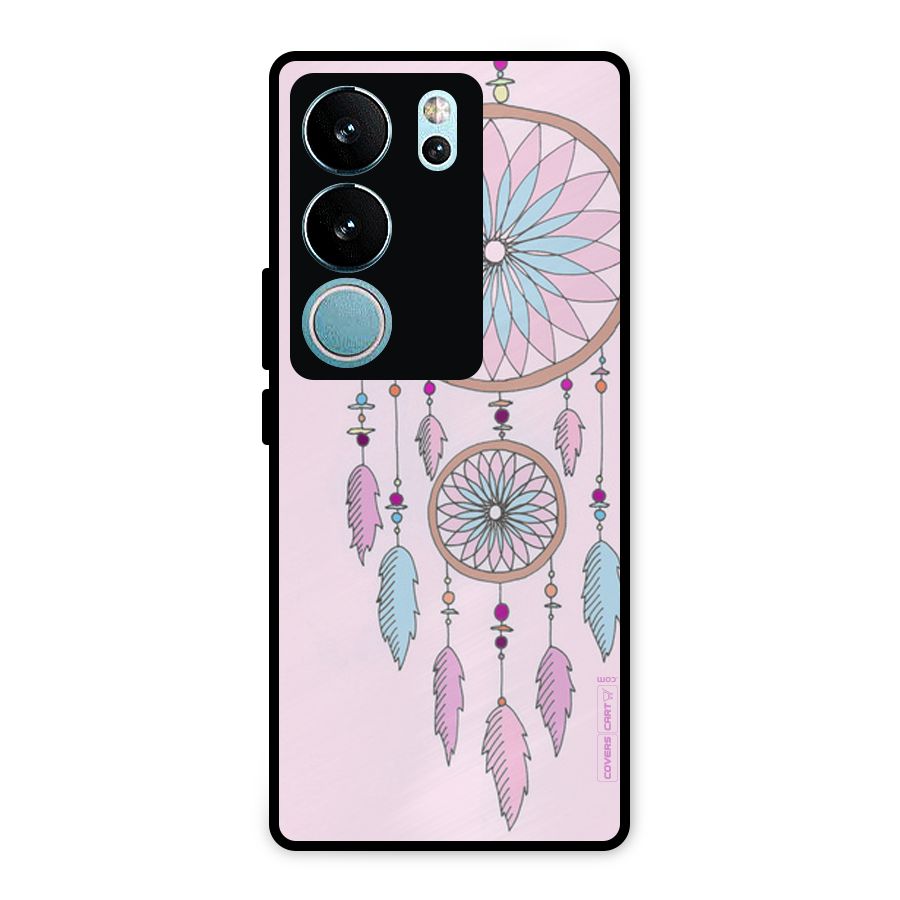Pretty Dream Catcher Metal Back Case for Vivo V29