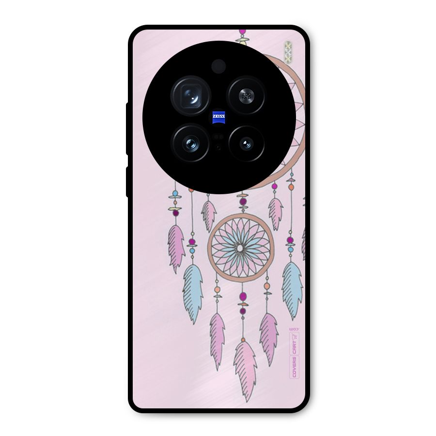 Pretty Dream Catcher Metal Back Case for Vivo X200 Pro