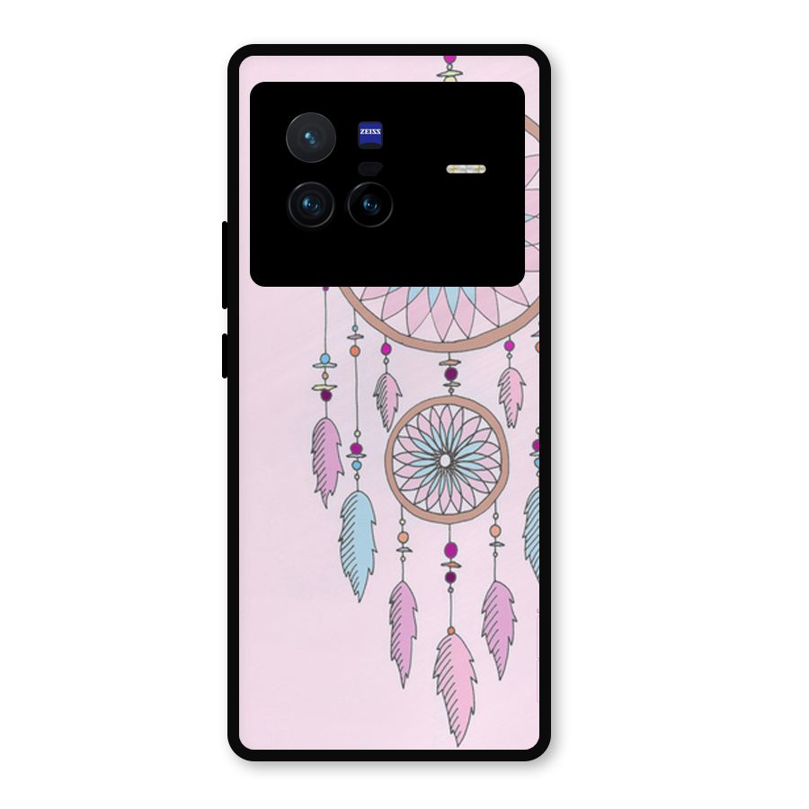 Pretty Dream Catcher Metal Back Case for Vivo X80