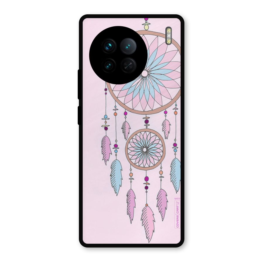 Pretty Dream Catcher Metal Back Case for Vivo X90