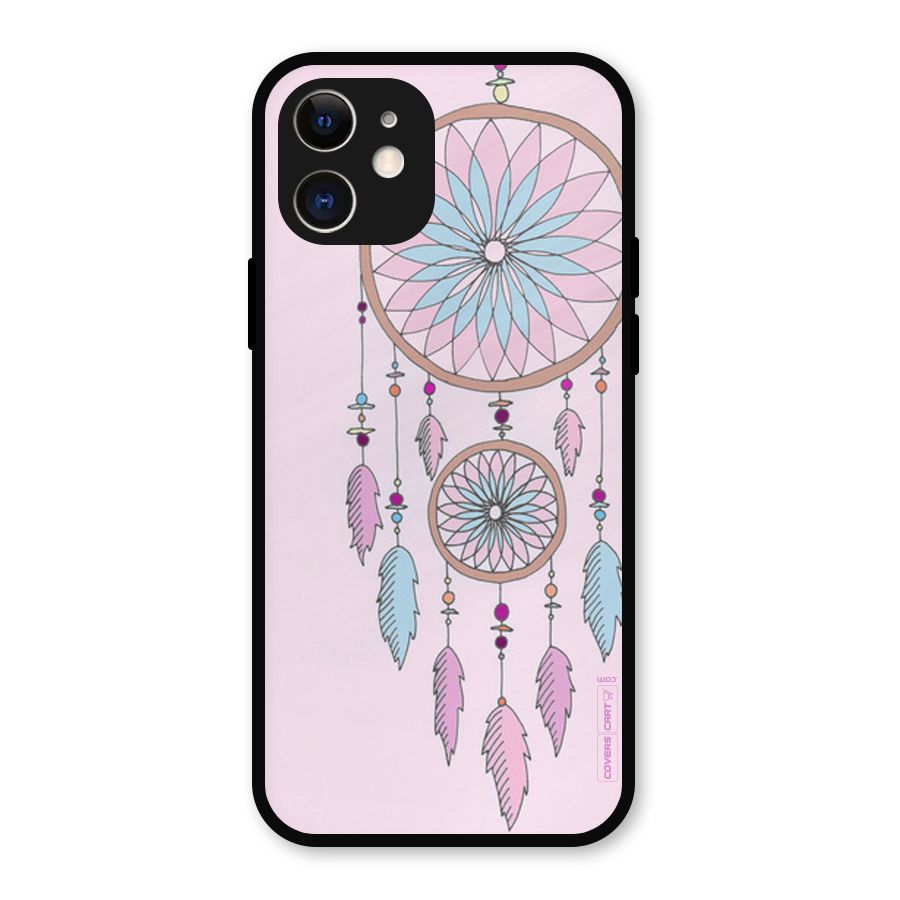 Pretty Dream Catcher Metal Back Case for iPhone 12