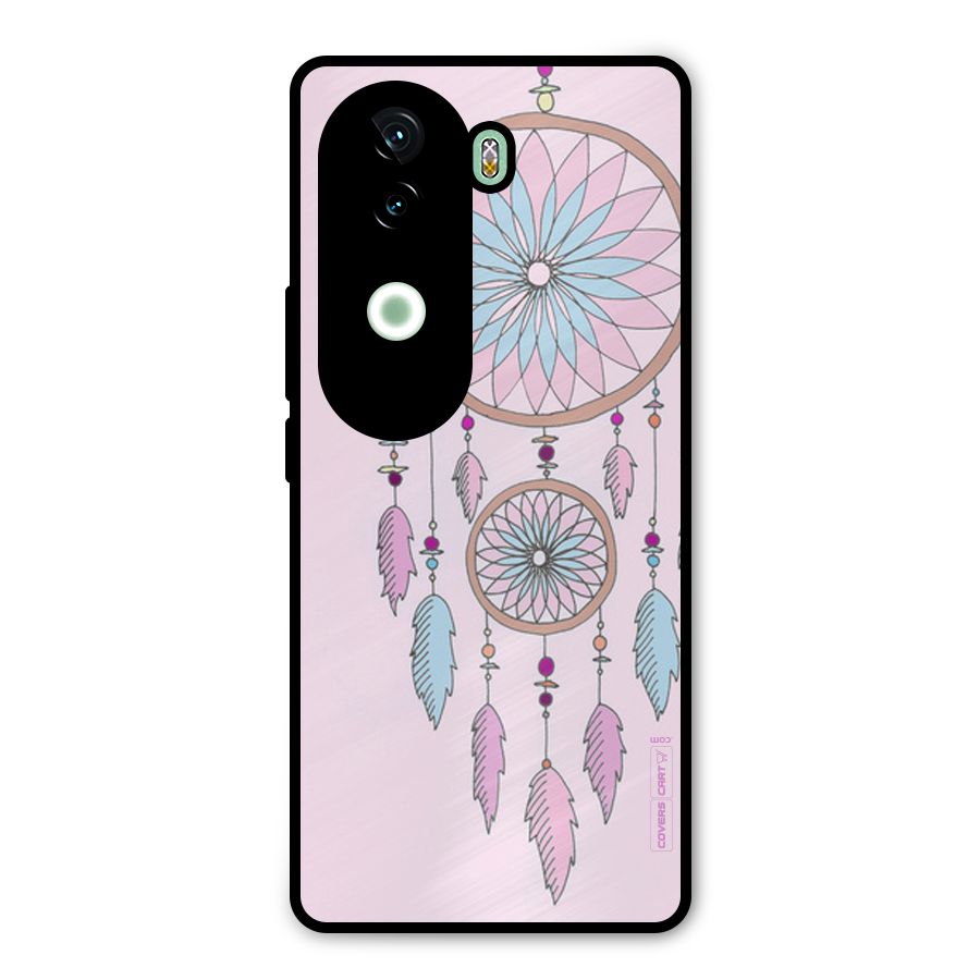 Pretty Dream Catcher Metal Back Case for iQOO Z9s