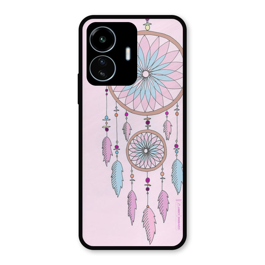 Pretty Dream Catcher Metal Back Case for vivo iQOO Z6 Lite 5G