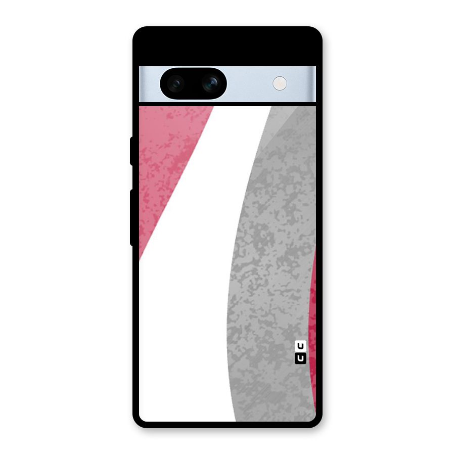 Pretty Flow Design Glass Back Case for Google Pixel 7a