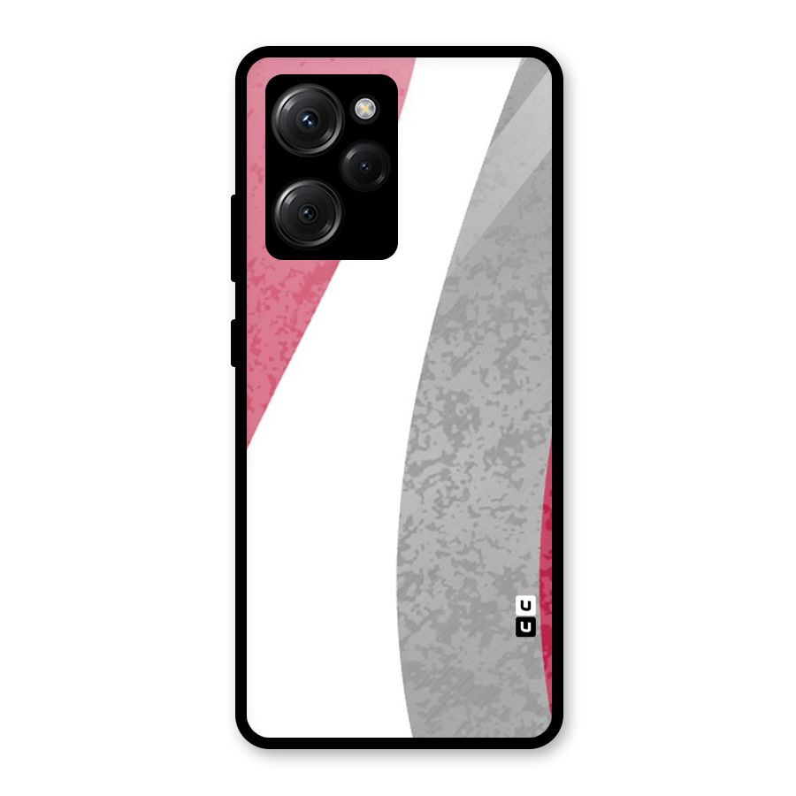 Pretty Flow Design Glass Back Case for Poco X5 Pro