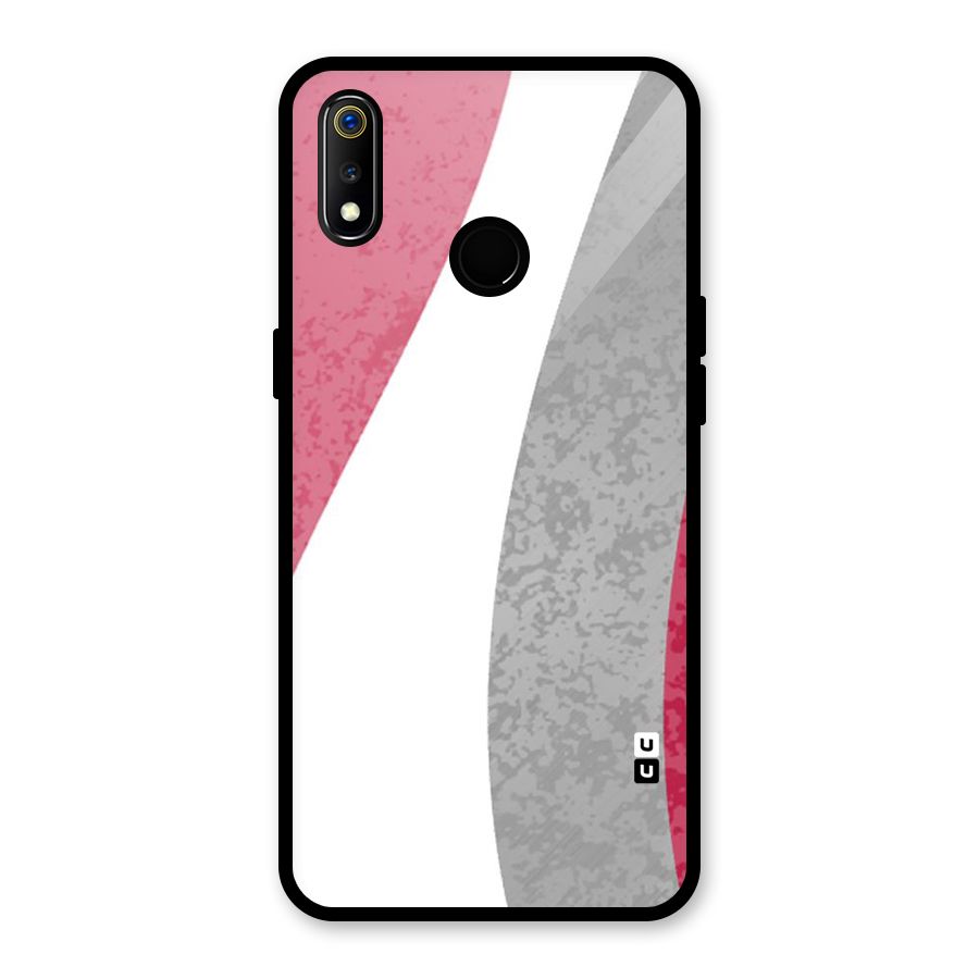 Pretty Flow Design Glass Back Case for Realme 3i