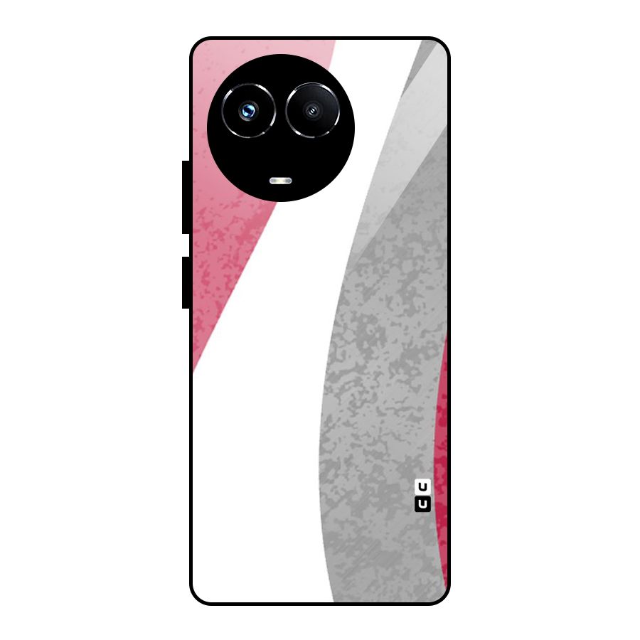 Pretty Flow Design Glass Back Case for Realme Narzo 60X