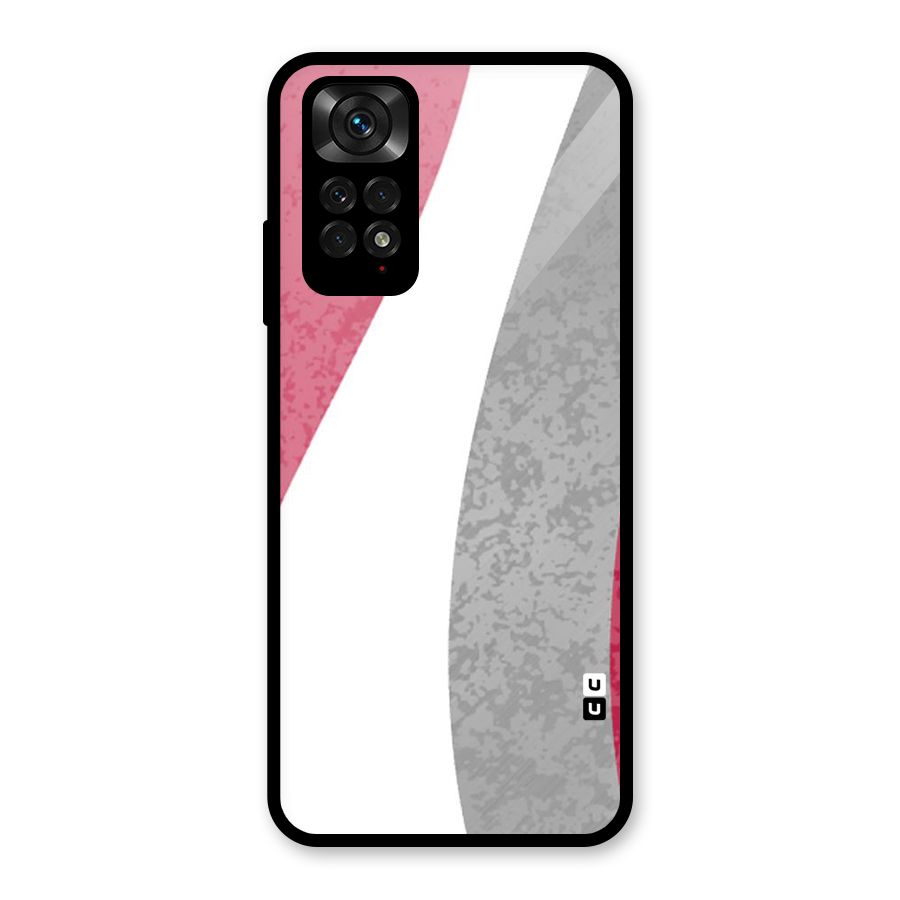 Pretty Flow Design Glass Back Case for Redmi Note 11S
