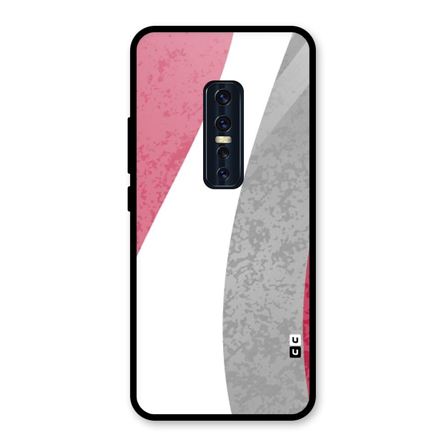 Pretty Flow Design Glass Back Case for Vivo V17 Pro