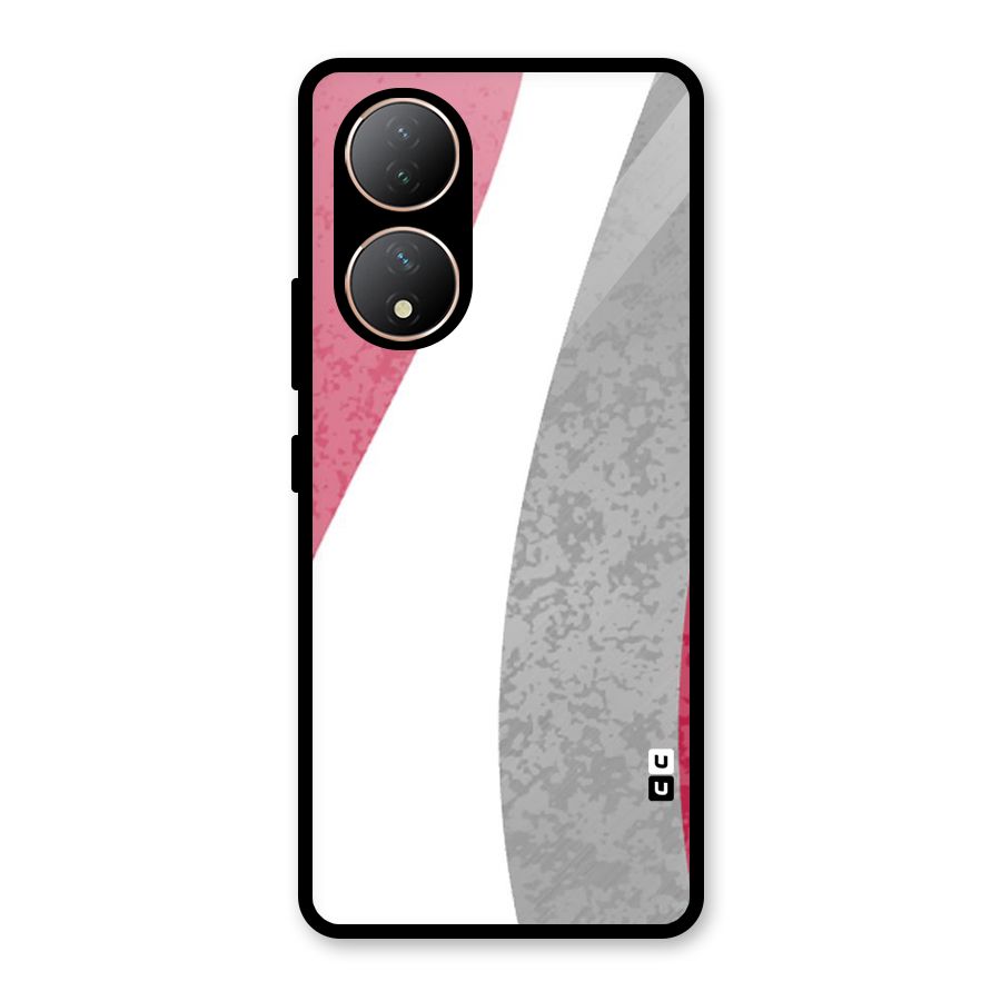 Pretty Flow Design Glass Back Case for Vivo Y100