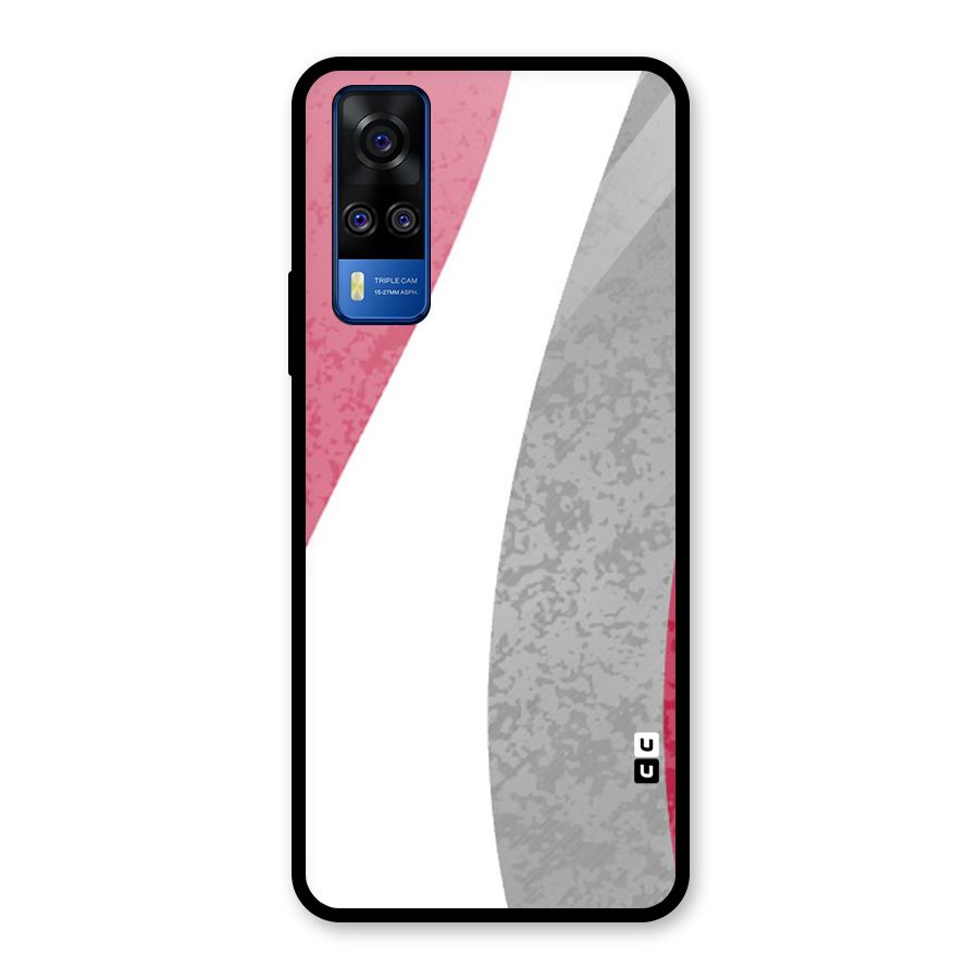 Pretty Flow Design Glass Back Case for Vivo Y31