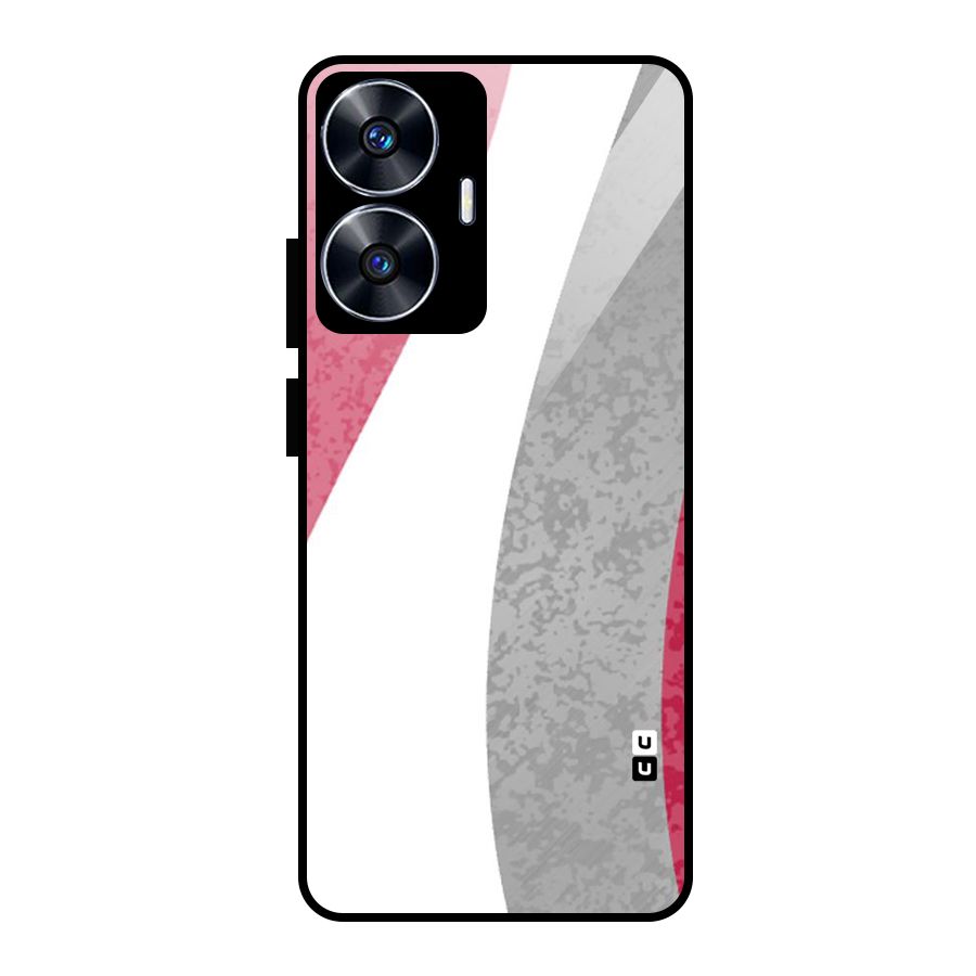 Pretty Flow Design Glass Back Case for realme C55