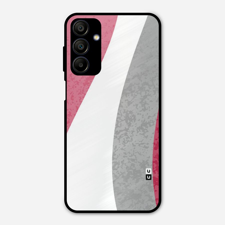 Pretty Flow Design Metal Back Case for Galaxy A15 5G