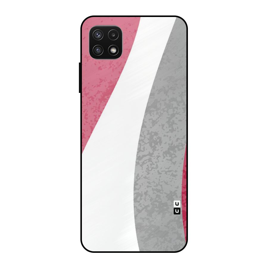 Pretty Flow Design Metal Back Case for Galaxy A22 5G