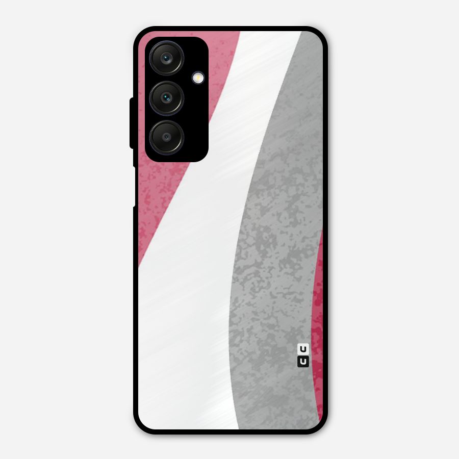 Pretty Flow Design Metal Back Case for Galaxy A25 5G